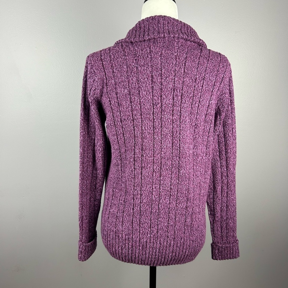Penmans Vintage Pink Zip Up Knit Sweater Size Medium - Picture 2 of 12